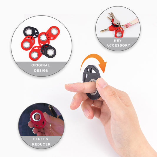 Creative Fidget Spinner Keychain | Stress Relief Toy & Bottle Opener for Kids