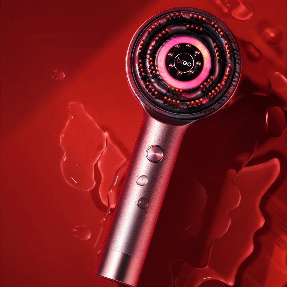 Infrared Hair Brush for Enhanced Essence Absorption - Hair Growth Device