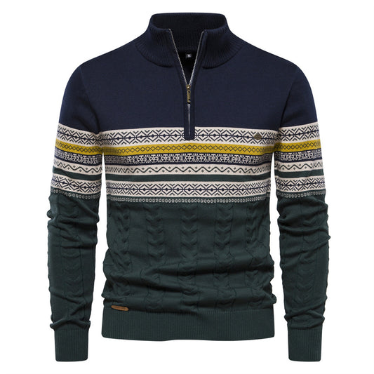 Luca Quarter-Zip Sweater